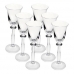 Jogo com 6 Taças Ângela para Licor em Cristal 60ml