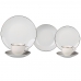 Aparelho de Jantar Legacy Silver em Porcelana 42 Peças