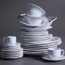 Jogo com 6 Bowls Atenas Branco 445ml